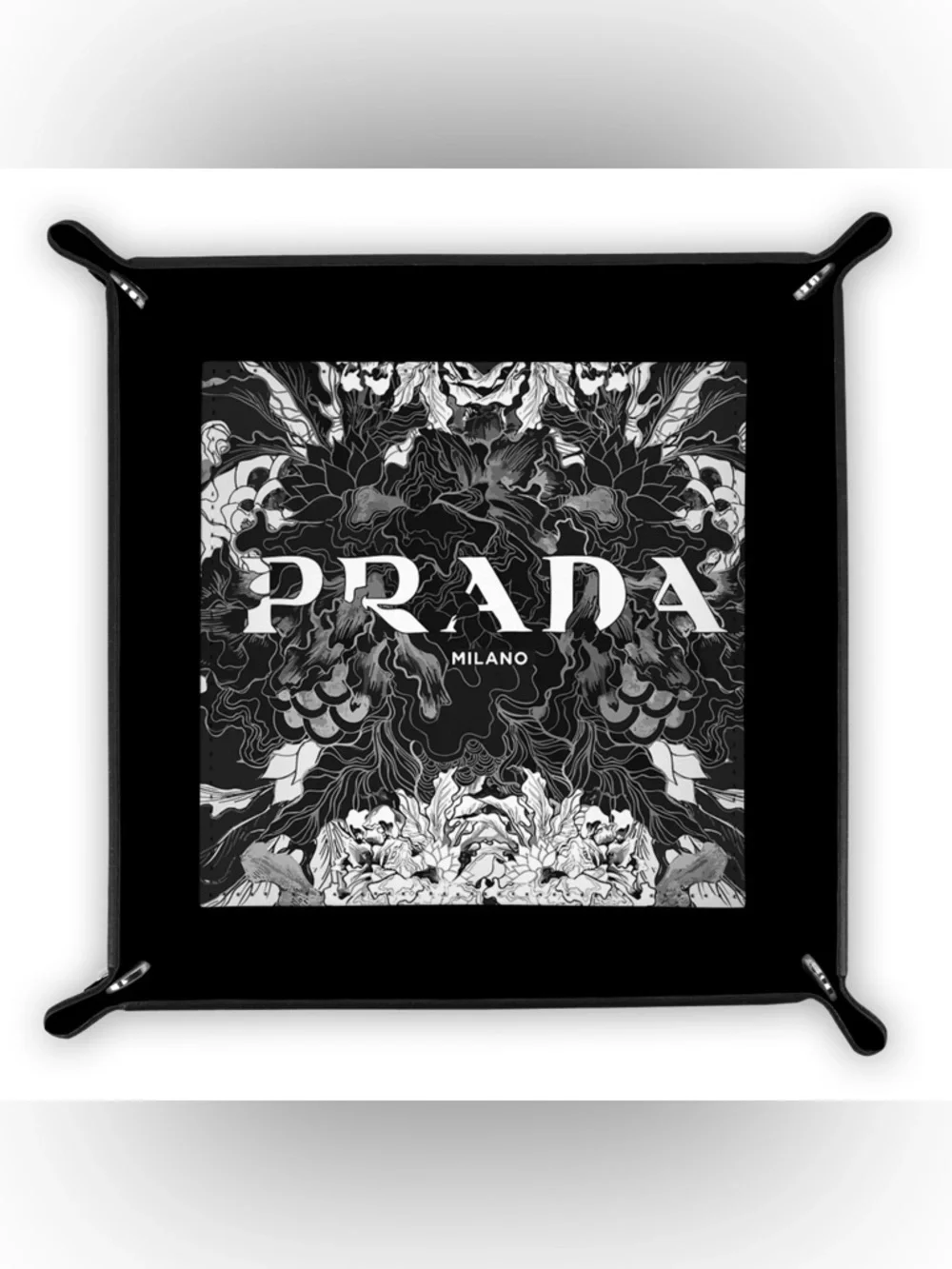 HANDMADE FASHION Foldable PU Leather Accessory Tray
